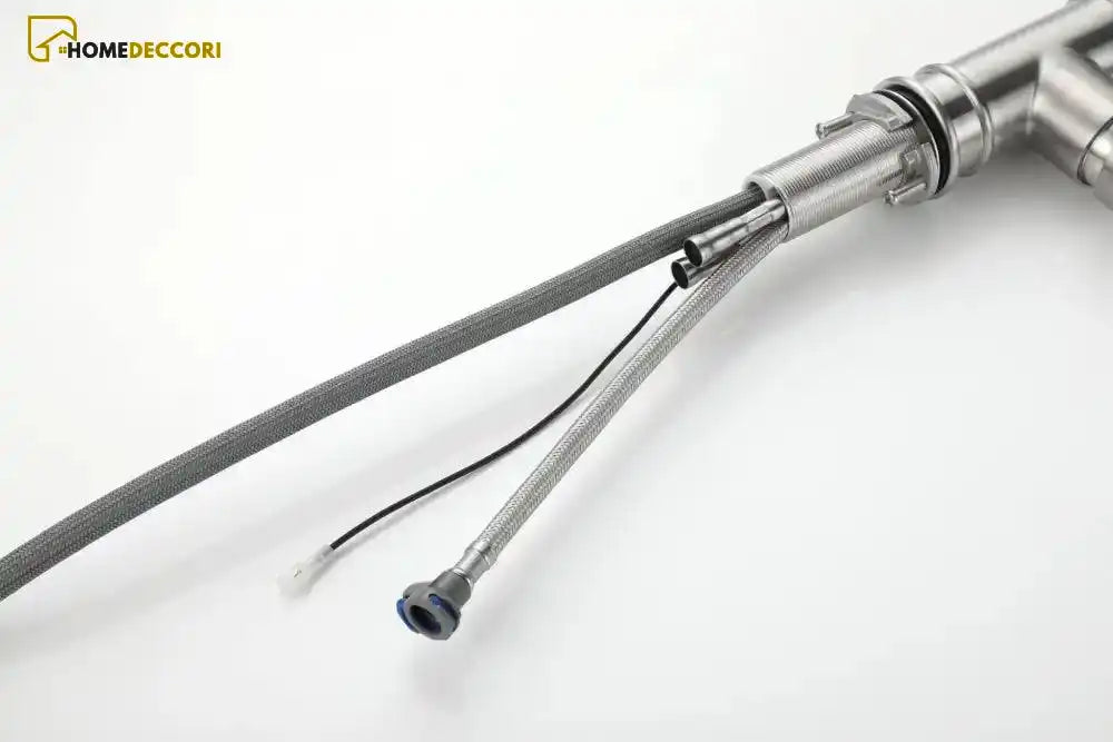 Torneira Gourmet Sensor Extensível Spray Trio Zedra - Homedeccori