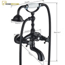 Torneira Para Banheira Duplo Comando Misturador Parede Inglês Brassina - Homedeccori