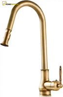 Torneira Retro Vintage Gourmet Monocomando Extensível Bancada Capri - Homedeccori