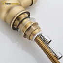 Torneira Retro Vintage Gourmet Monocomando Extensível Bancada Capri - Homedeccori