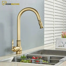 Torneira Retro Vintage Gourmet Monocomando Extensível Bancada Capri - Homedeccori