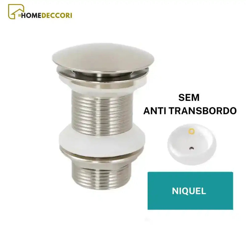 A Fazer Valvula Click Clicksafeb Niquel/S Anti Transbordo / Entrega De 15 Á 18 Dias