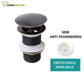 A Fazer Valvula Click Clicksafeb Preto Fosco E Rose Gold/S Anti Transbordo / Entrega De 15 Á 18 Dias