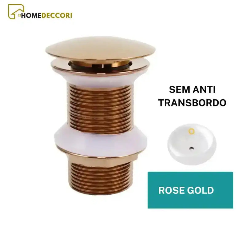 A Fazer Valvula Click Clicksafeb Rose Gold/S Anti Transbordo / Entrega De 15 Á 18 Dias