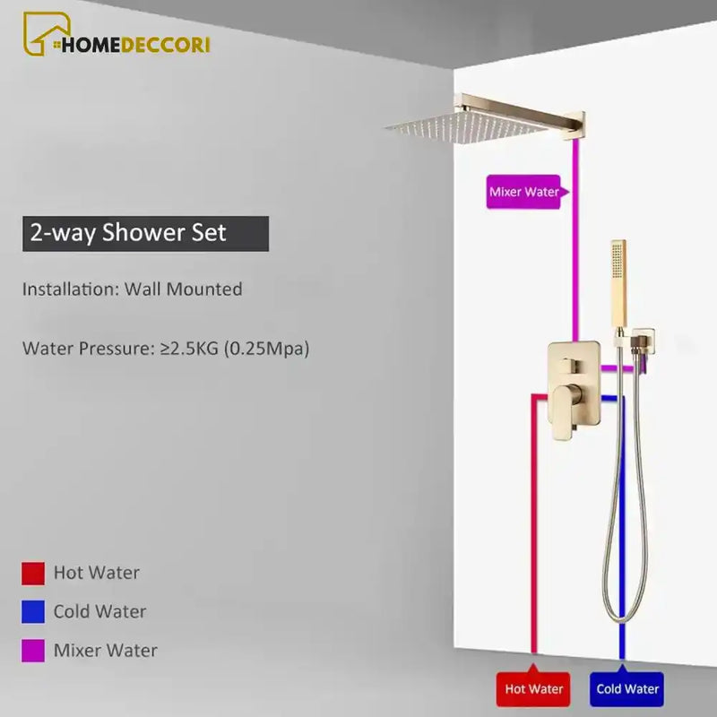 Válvula Misturadora Monocomando para Duchas Delux 2/3 Vias - Homedeccori