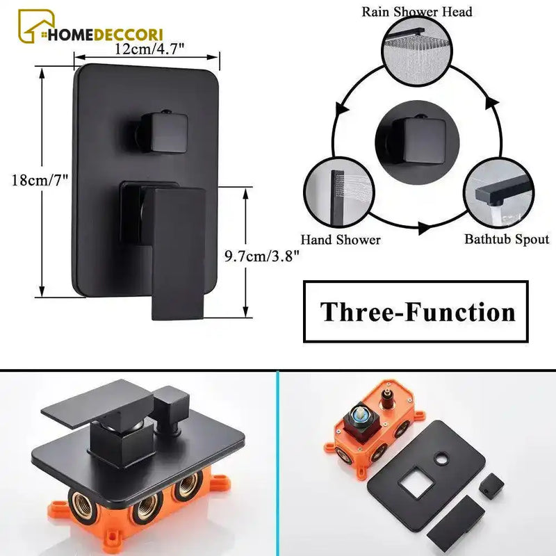 Válvula Misturadora Monocomando para Duchas Delux 2/3 Vias - Homedeccori