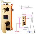 Válvula Misturadora Visor Display Temperatura E Tempo ControlMax 3D - Homedeccori
