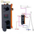 Válvula Misturadora Visor Display Temperatura E Tempo ControlMax 3D - Homedeccori